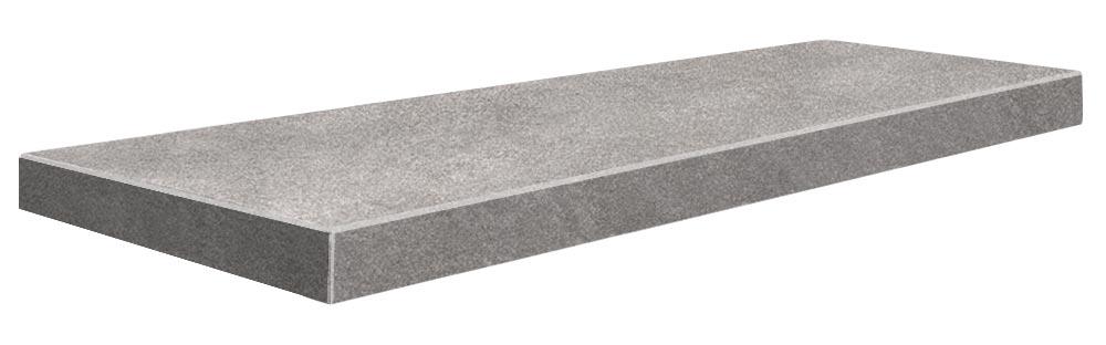 Ступень Евро Левая Про Стоун светлый обрезной (n061677)|34,5x60