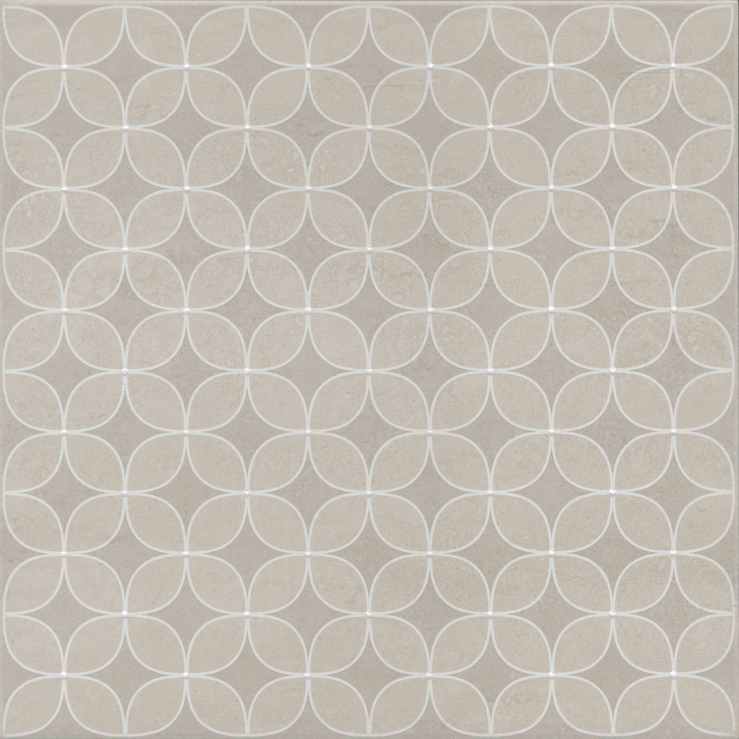 Декор Туф бежевый светлый матовый |40,2х40,2