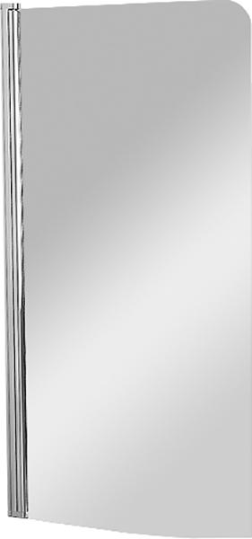 Шторка на ванну Ravak Rosa CVSK1 140/150 L Transparent, профиль хром, ZZ