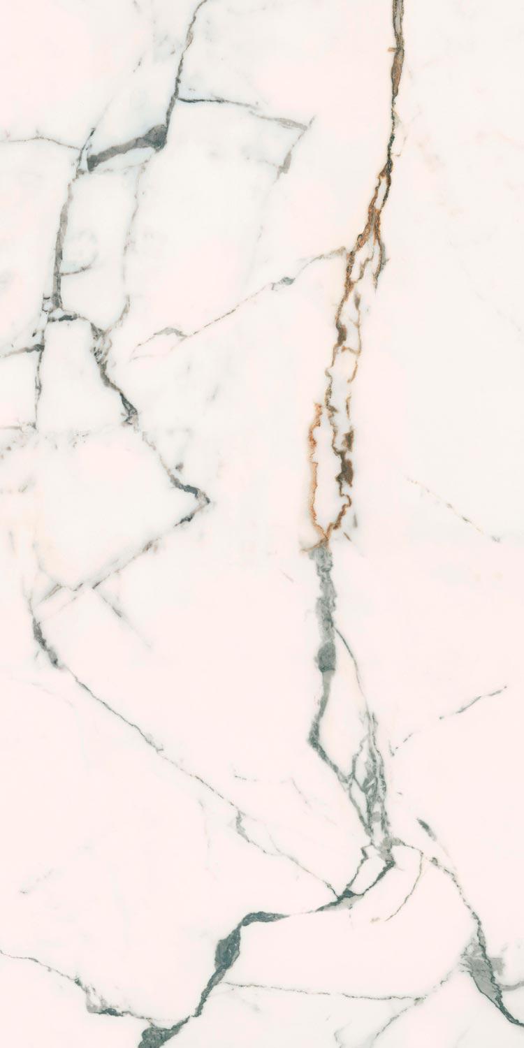 Luxury Gold White glossy 90x180