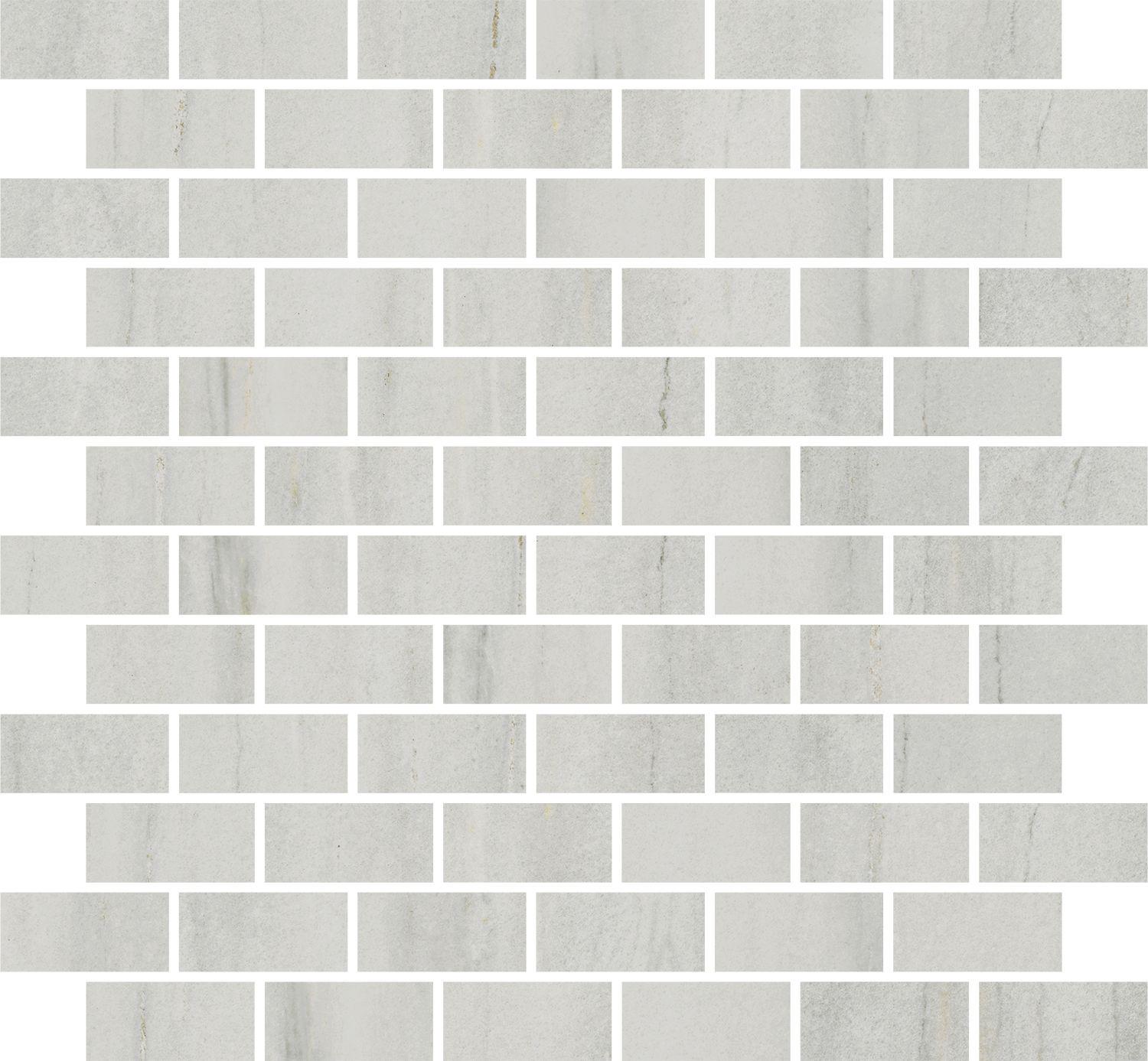 Декор Белем мозаичный серый светлый глянцевый |30x32