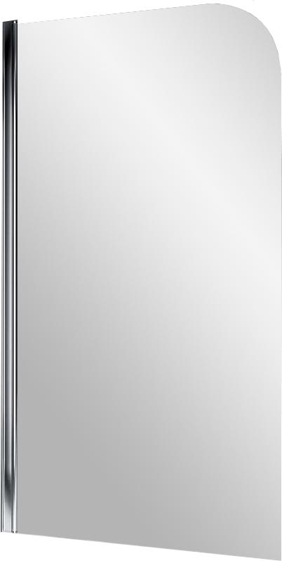 Шторка на ванну одно элемент 750х1400 chrome; clear