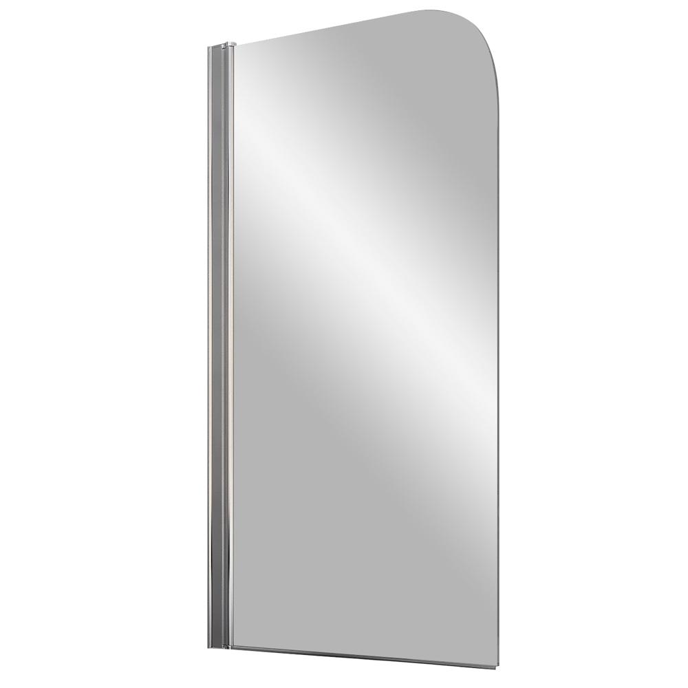 Шторка на ванну одно элемент 750х1400 chrome; grape