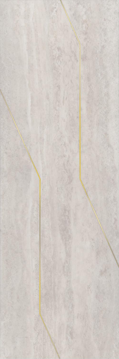 Декор Эвора бежевый светлый глянцевый обрезной |30х89,5