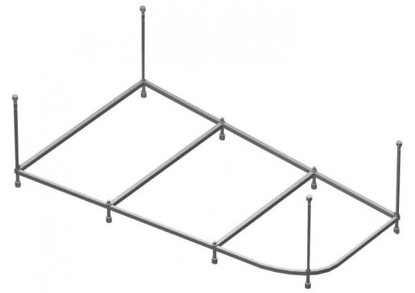 Каркас+установочный комплект для ванны Фанагория