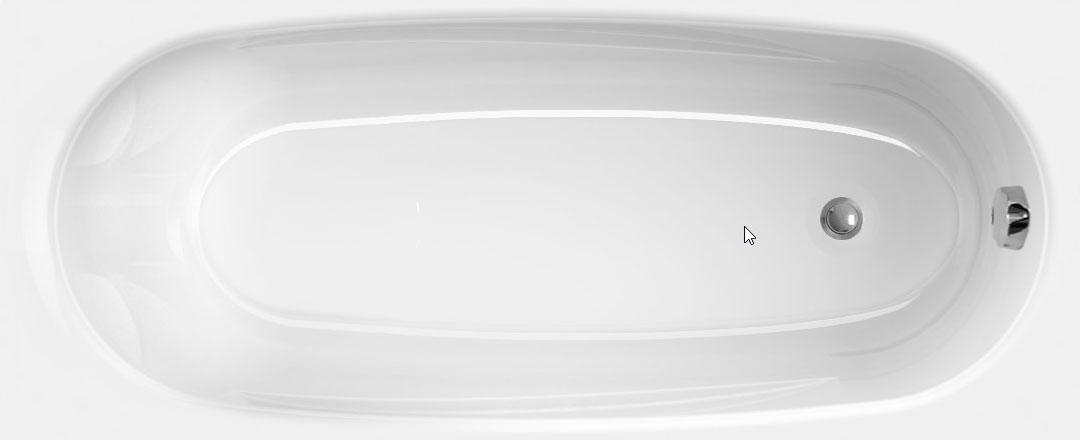 Ванна акриловая DOMANI-Spa DS02Sd15070 (150х70 см), без каркаса, ZZ