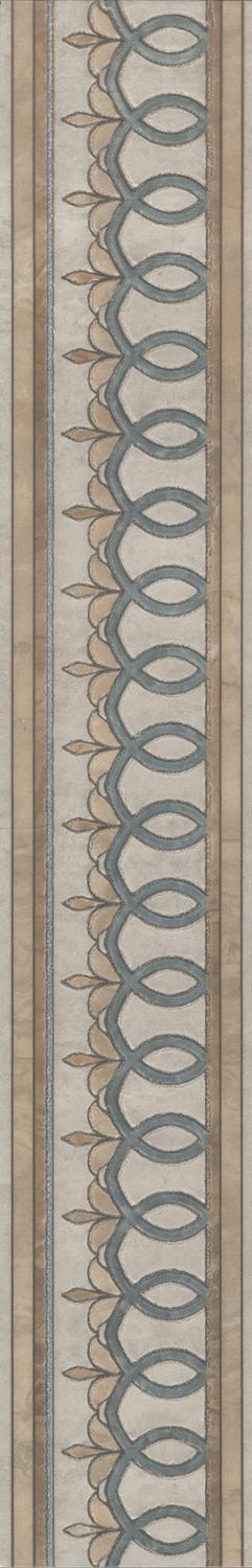 Бордюр Эвора глянцевый 9,6х60