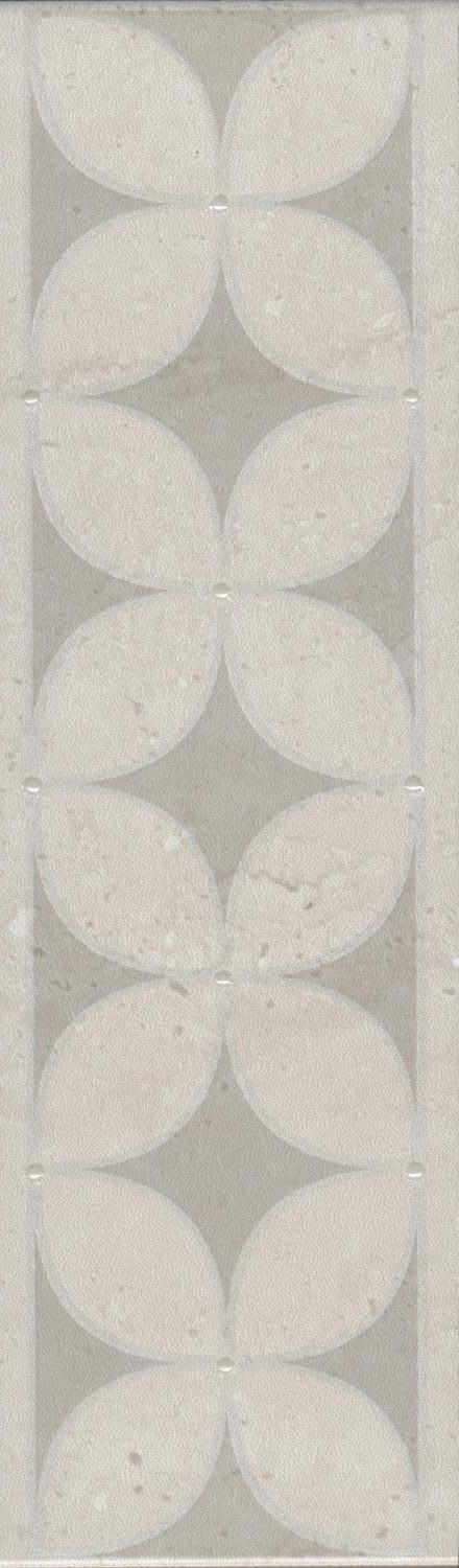 Бордюр Туф бежевый светлый глянцевый |20х5,7