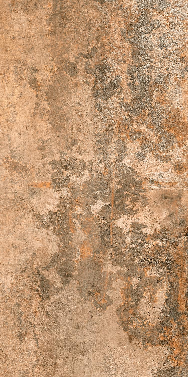 Rusty Metal Copper Luxglass 60x120 Rec.