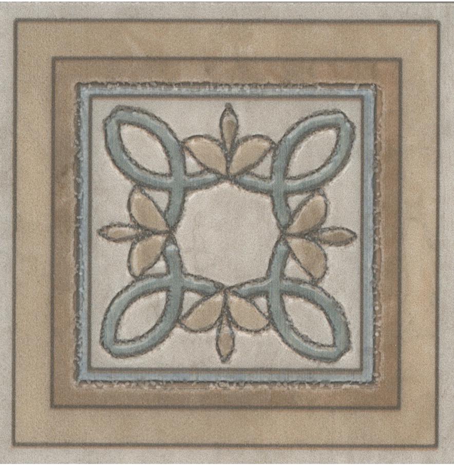 Декор Эвора глянцевый 9,6х9,6