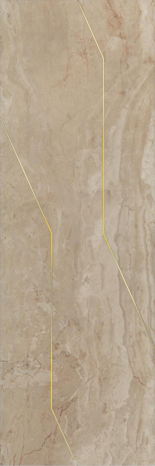 Декор Эвора бежевый глянцевый обрезной |30х89,5