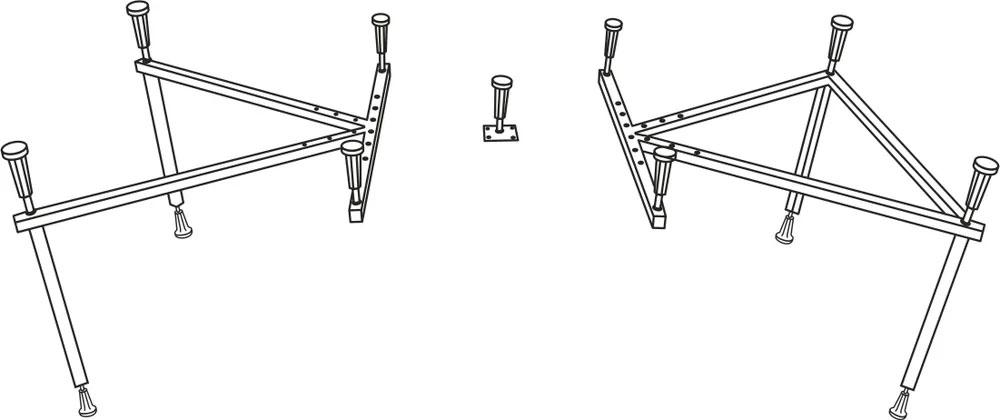Каркас для ванны Excellent MR-18, ZZ