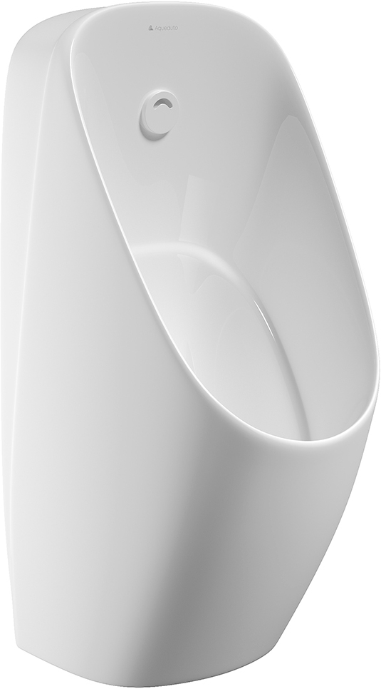 Писсуар с автоматическим смывом, 300x335xh690мм, готов. к-т: система эл.смыва, хром.пробка слива, гофра, крепеж в компл., (цв.белый глянец), PRO