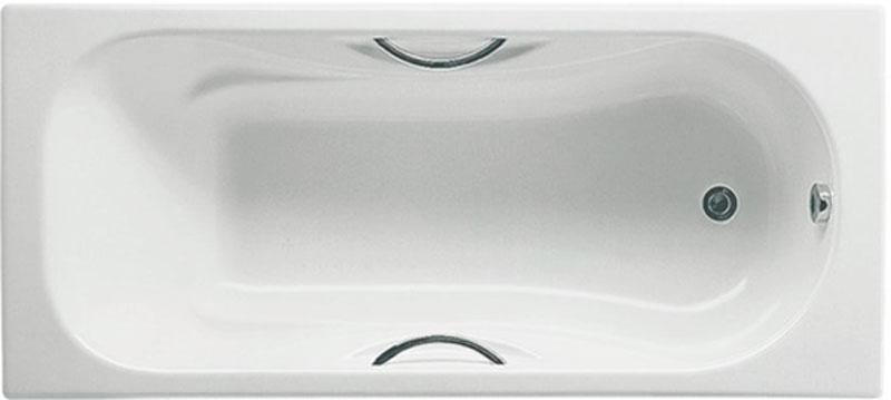 Ванна ROCA Malibu 170х75см чугунная, БЕЗ ножек, БЕЗ ручек ZZ