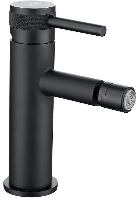 Смеситель для биде, с д/к, (цв.матовый черный), Priority ZZ