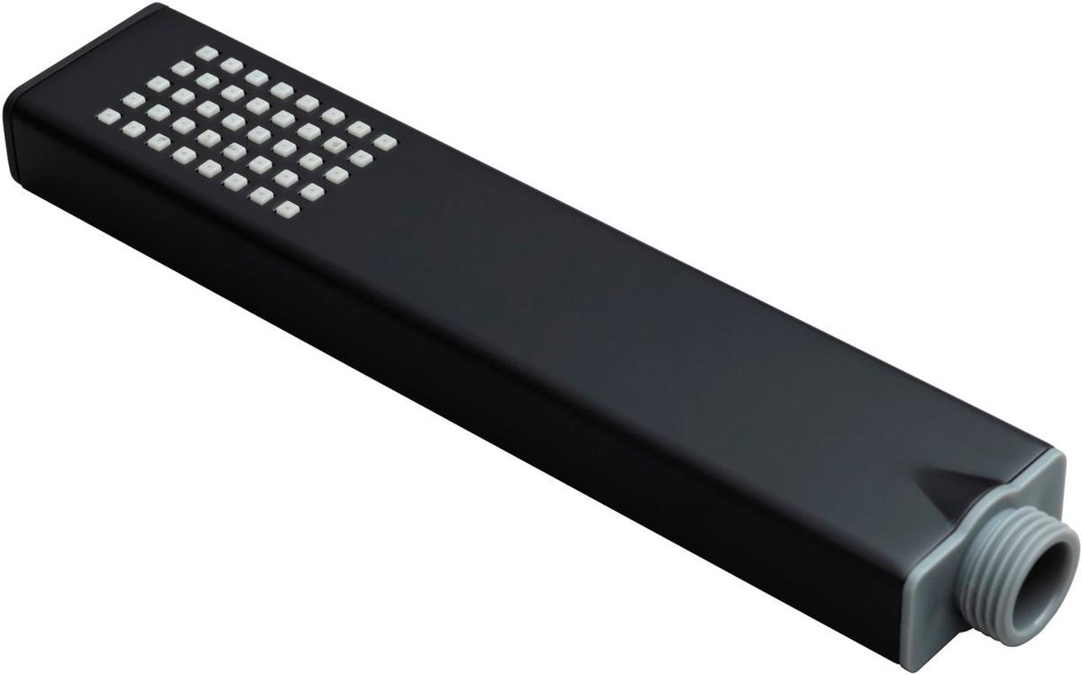 Лейка д/д ручная, 1 режим, (пластик цв.черный матовый), Infinity ZZ