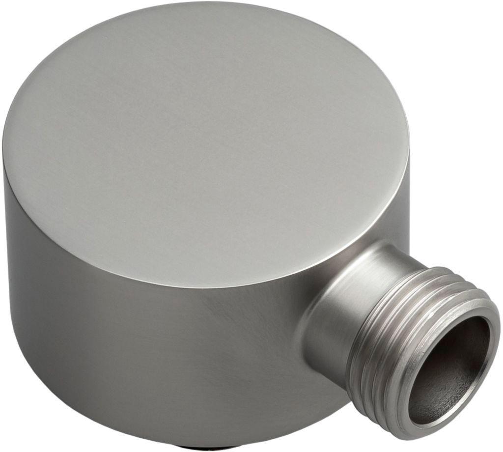 Шланговое подсоединение, кругл., 1/2, (цв.браш.никель), Priority ZZ