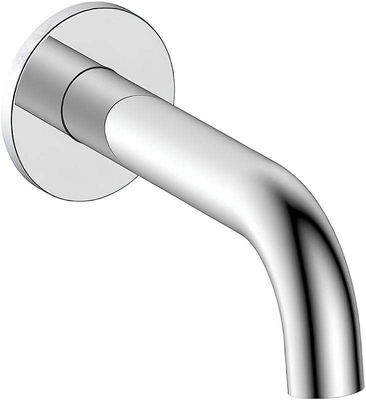 Излив для набора воды в ванну, встраиваемый в стену, 164мм, (цв.хром), Priority ZZ