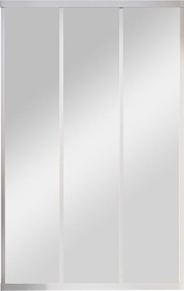 Душевая дверь раздвижная Supernova ASDP3-100 см, профиль-сатин, стекло-прозрачное, ZZ