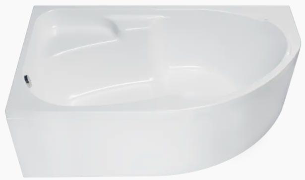 Ванна акриловая асимметричная "София", 170*95 см, левая, каркас в компл. ZZ