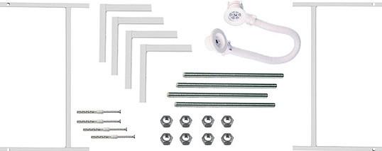 Монтажный набор для ванн  Santek МАЙОРКА XL 160х95,  ZZ