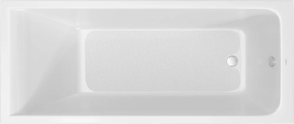 Ванна акриловая STWORKI Стокгольм 180x80, каркас в комплекте, БЕЗ сифона, цв. белый ZZ