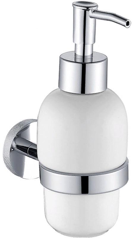 Дозатор настенный, (керамика, держат.цв.хром), Priority ZZ