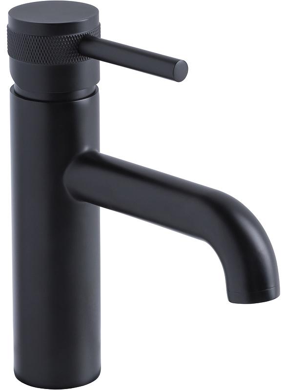 Смеситель для раковины, без д/к, (цв.черный матовый), Priority ZZ