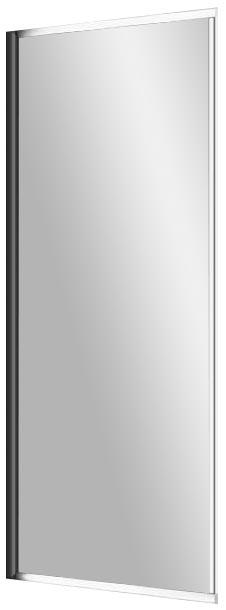 Душевая дверь PDOP1-80, стекло прозрачное, профиль - сатин, с установочным комплектом ZZ