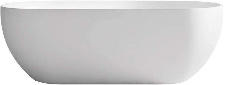 Ванна 1720х790h580мм, отдельностоящая, на каркасе, интегрированный слив-прелив крышка слива в цвет ванны., (акрил цв.белый), Abber ZZ