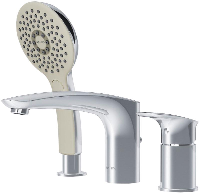 Смеситель на борт ванны Inspire 2.0  на 3 отверстия ZZ