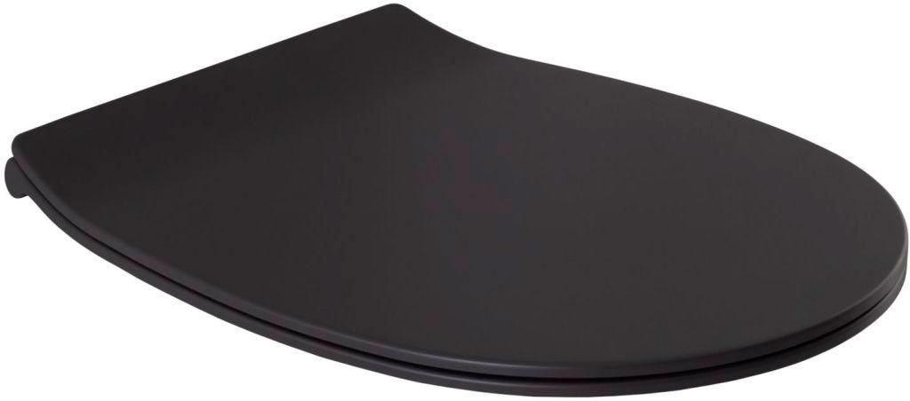 Сиденье для унитаза, с микролифтом, (цв.антрацит), Fantasy ZZ