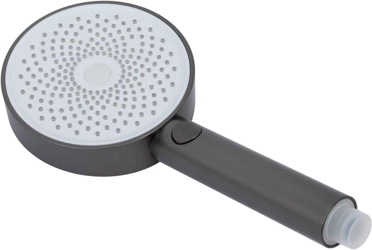 Лейка д/д ручная, 3 режима, (пластик цв.графит браш.), Priority ZZ