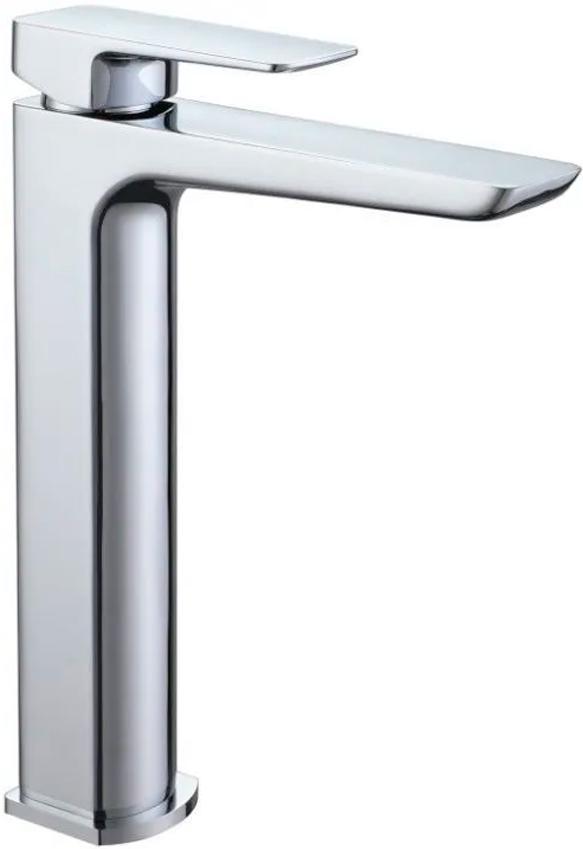 Смеситель для раковины, Высокий, без д/к, (цв.хром), Infinity ZZ