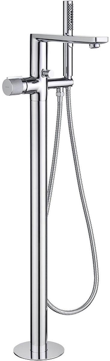 Смеситель для ванны, напольный, с внутренней частью, (цв.хром), Liberty ZZ