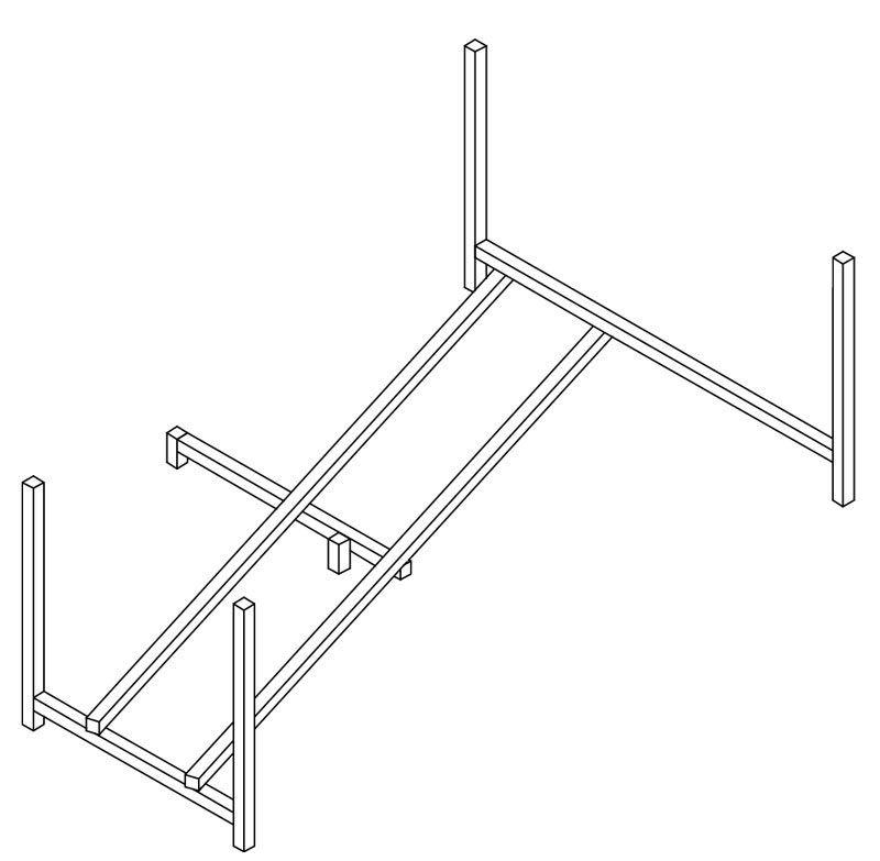 Каркас д/ванны "София" с креплением ZZ
