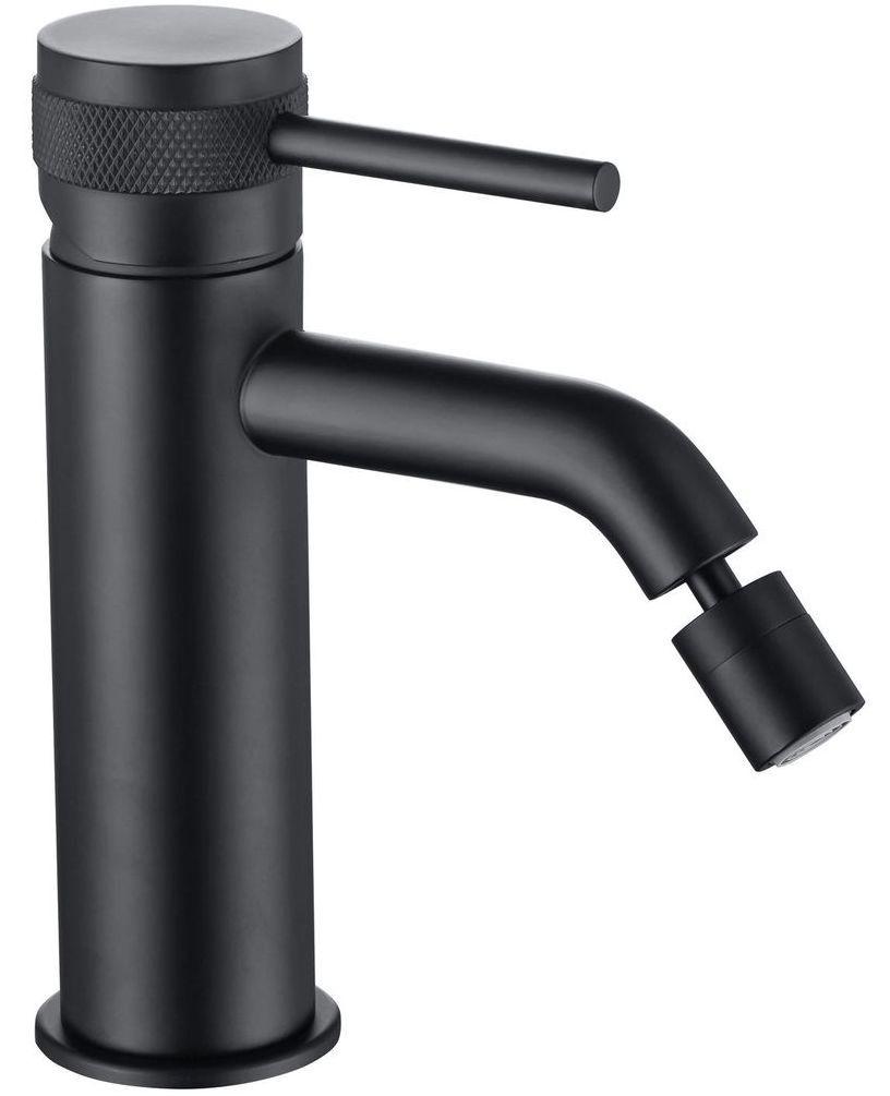 Смеситель для биде, с д/к, (цв.черный матовый), Priority ZZ