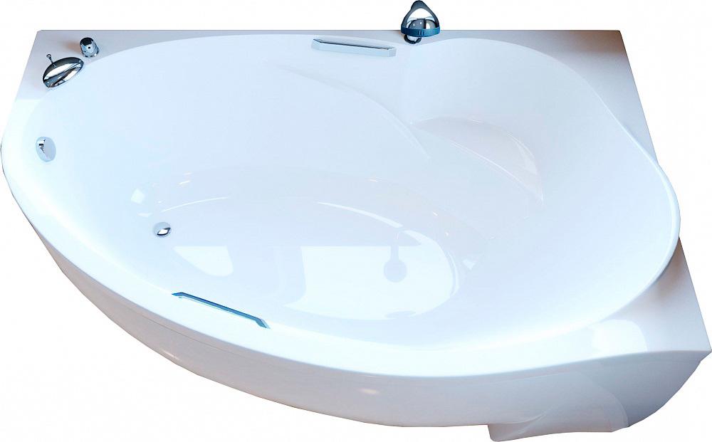 Ванна из искусственного камня "Аделина",  160х100 см, правая ZZ