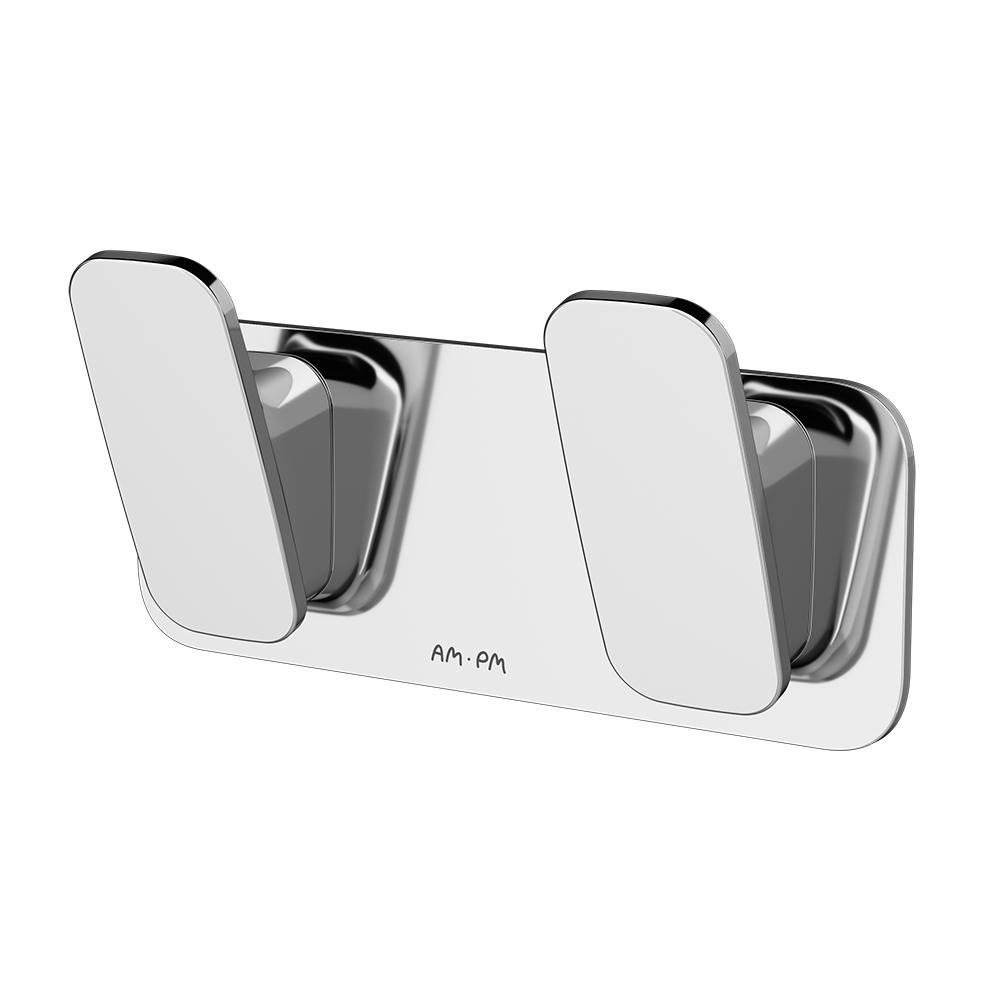 Крючок двойной, хром ZZ