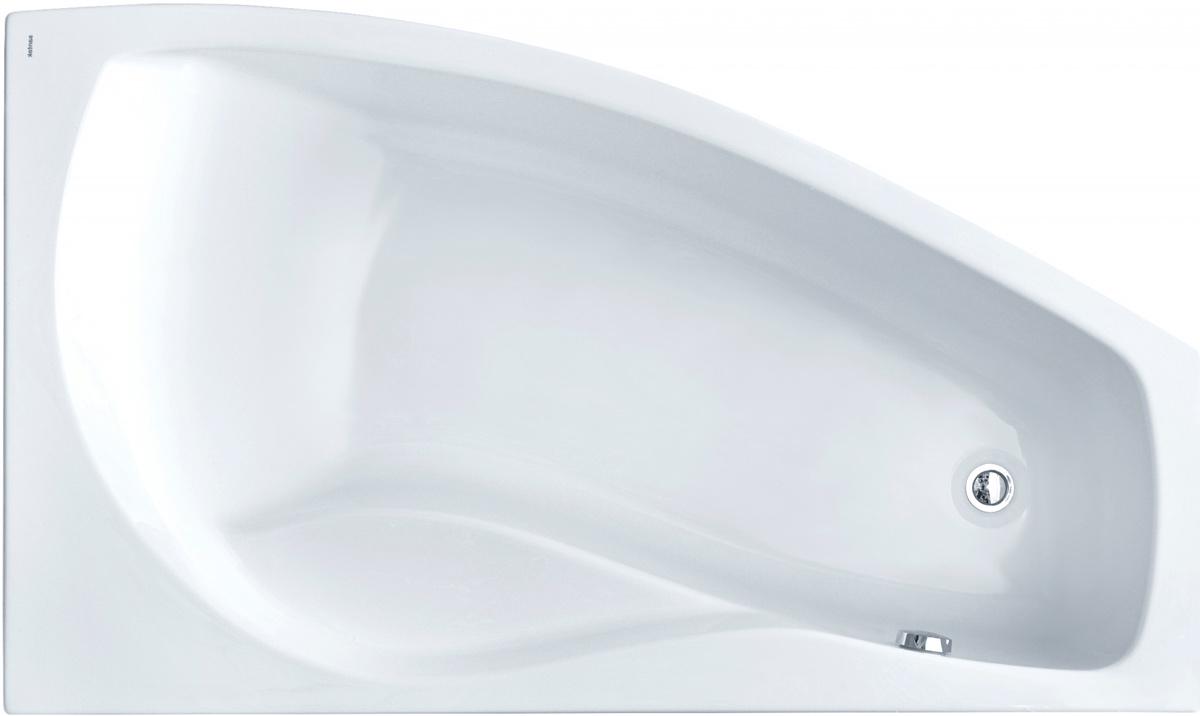Ванна акриловая МАЙОРКА XL асимметричная 160х95 правосторонняя, цв. белый, БЕЗ монтажного компл., БЕЗ панели, ZZ