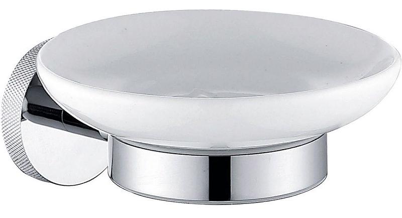 Мыльница настенная, (керамика, держат.цв.хром), Priority ZZ