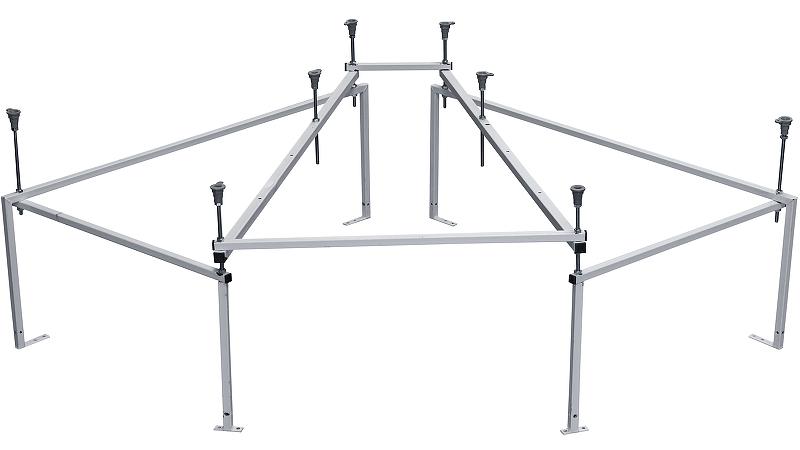 Монтажный набор для акриловой ванны BALI /150x150/ (слив-перелив полуавтомат в компл) ZZ