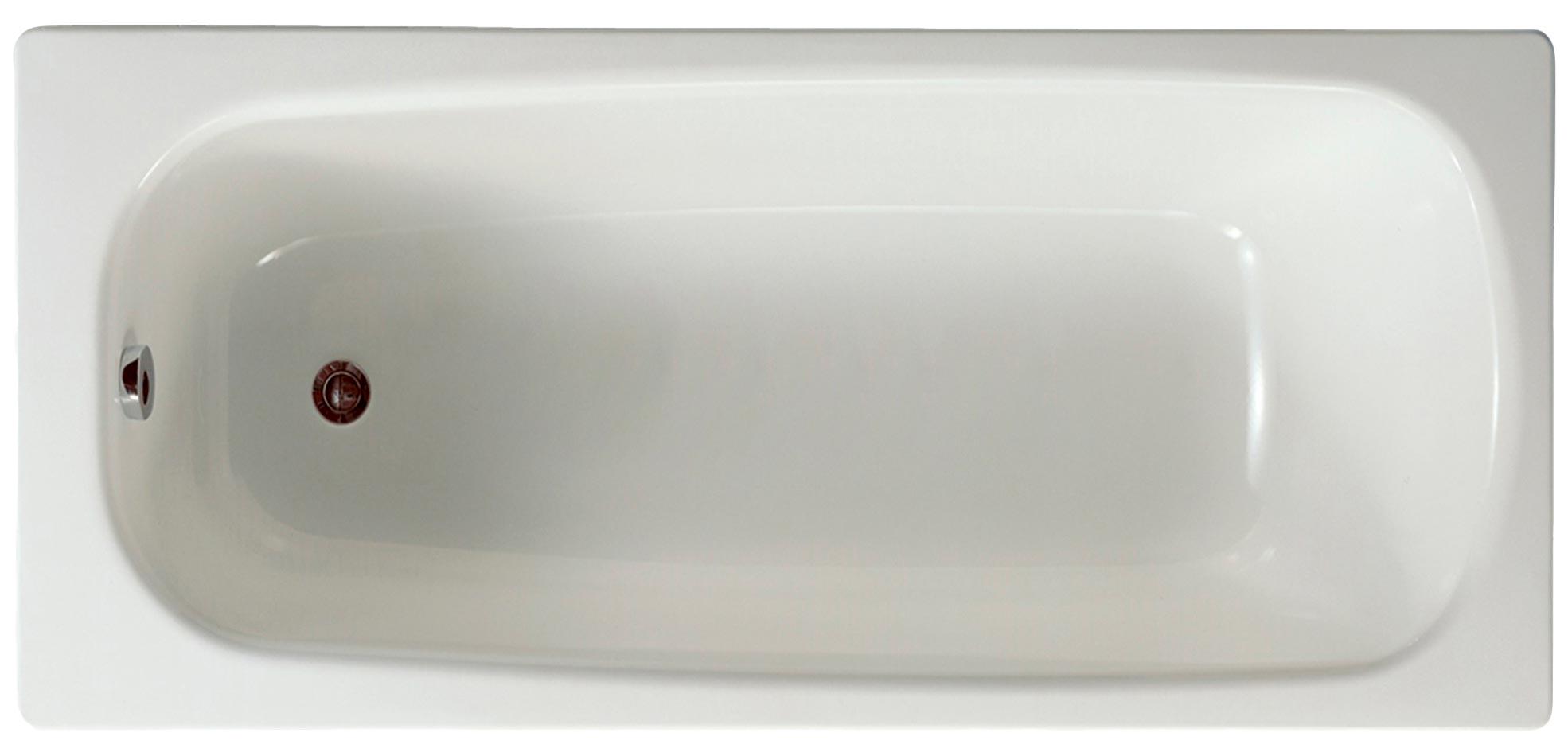 Ванна стальная Контеса 160*70 БЕЗ ножек