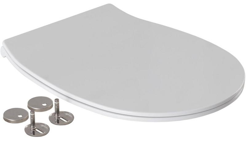 Сиденье для унитаза, с микролифтом, (цв.белый), Fantasy ZZ