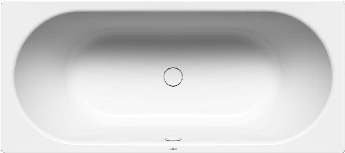 Ванна стальная "CENTRO DUO" 180х80 мод.133, с полным антислипом, цвет белый, без комплекта ножек, слива-перелива ZZ