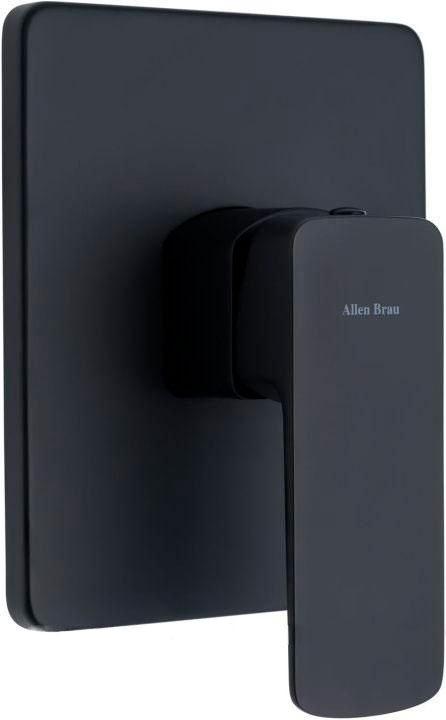 Смеситель для душа, встраиваемый в стену, внутренняя часть в компл., (цв.черный матовый), Infinity ZZ