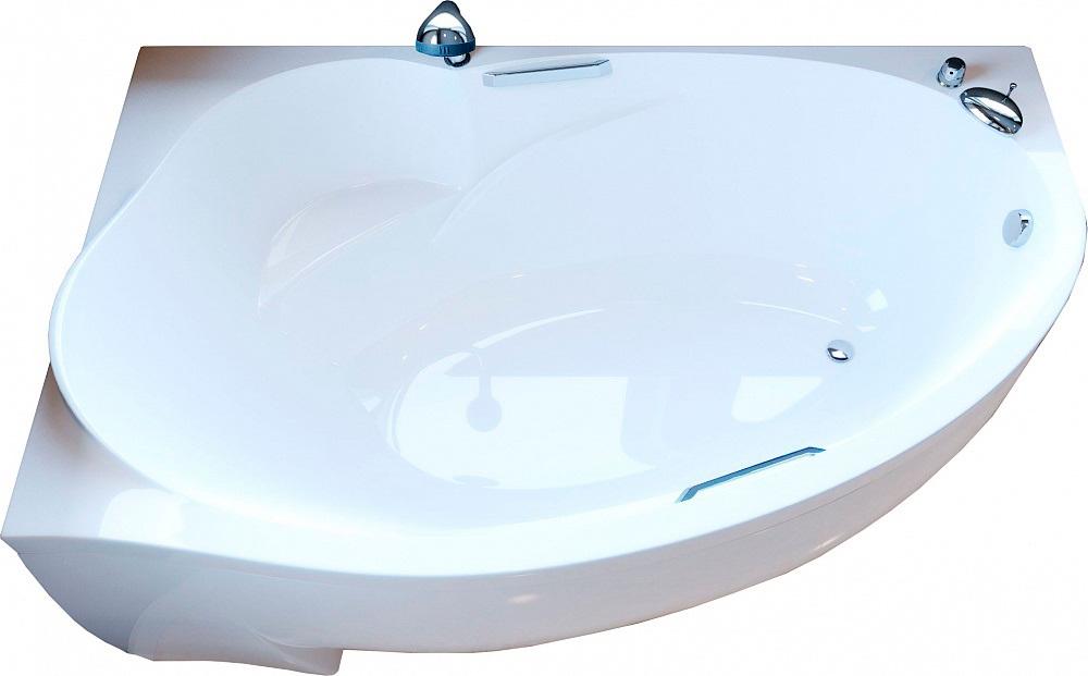 Ванна из искусственного камня "Аделина",  170х103 см, левая ZZ