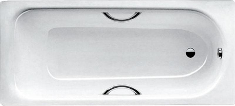 Ванна стальная Saniform Plus Star 180х80 Мод.337 + отв.под ручки + anti-sleap, цвет белый ZZ