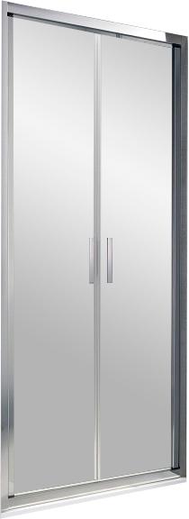 Душевая дверь распашная 900x1900 мм стекло 6мм grape