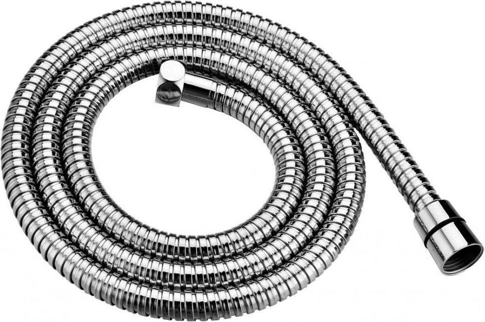 Шланг для душа, с защитой от перекручивания антитвист, 150см, 1/2 x 1/2, (метал цв.хром), Priority ZZ